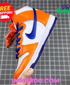 Nike SB Dunk High Danny Supa Safety OrangeHyper BlueWhite