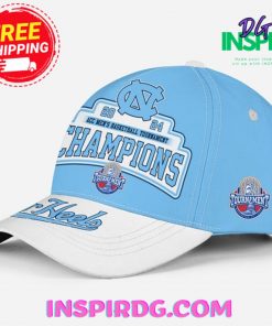 North Carolina Tar Heels 2024 ACC Mens Basketball Tournament Champions Cap Hat