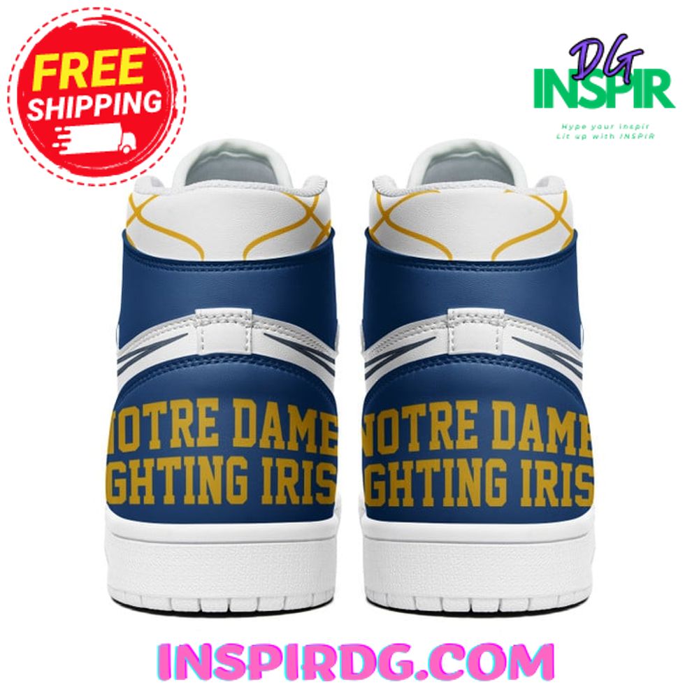 Notre dame jordan shoes best sale