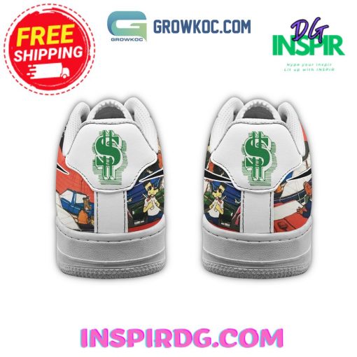 Oakland Playboy Money Fan Air Force 1