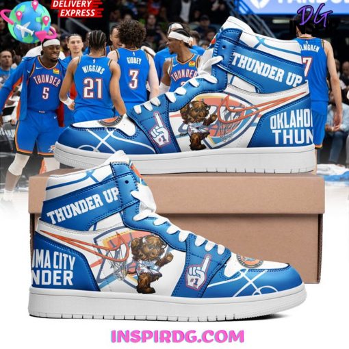 Oklahoma City Thunder Up Air Jordan 1