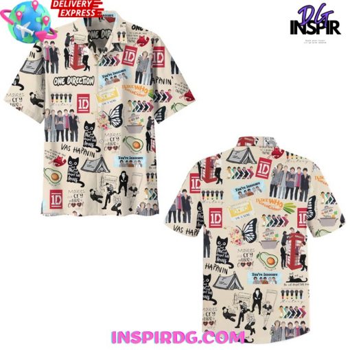 One Direction Pop Band Limited Edition Hawaiian Shirt
