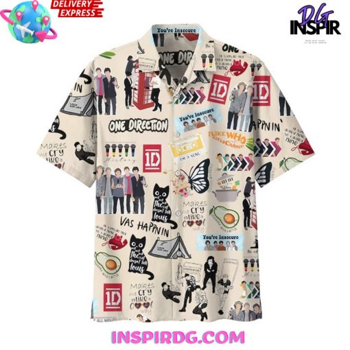 One Direction Pop Band Limited Edition Hawaiian Shirt
