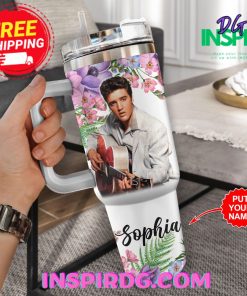 Personalized Elvis Presley 40oz Stanley Tumbler