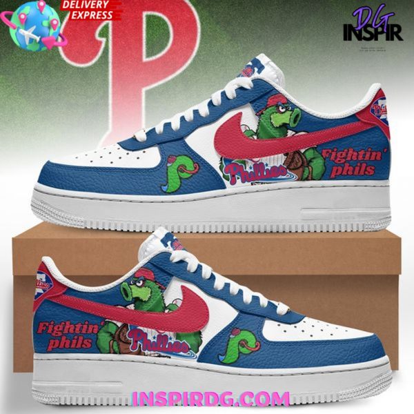 Phillie Phanatic Fightin Phils Limited Edition Air Force 1