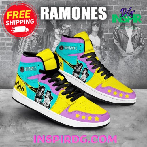 Ramones Bang Star Air Jordan 1 High Top