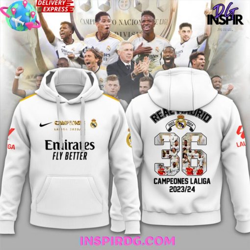 Real Madrid FC LaLiga 23/24 Champions Shirt