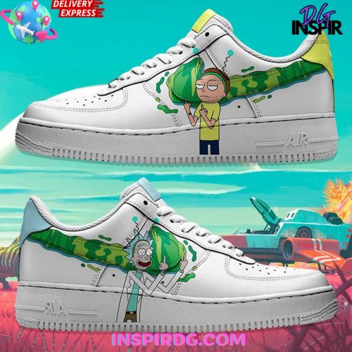Rick and Morty Swoosh Limited Edition Air Force 1