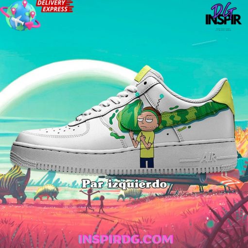 Rick and Morty Swoosh Limited Edition Air Force 1