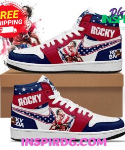 Rocky Balboa Italian Stallion Air Jordan 1 High Top InspirDG