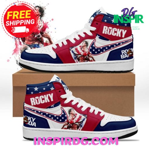 Rocky Balboa Italian Stallion Air Jordan 1 High Top