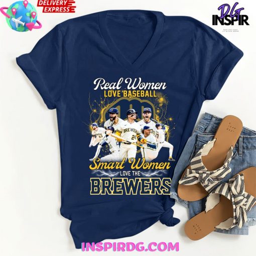 Smart Women Love The Brewers Premium Shirt