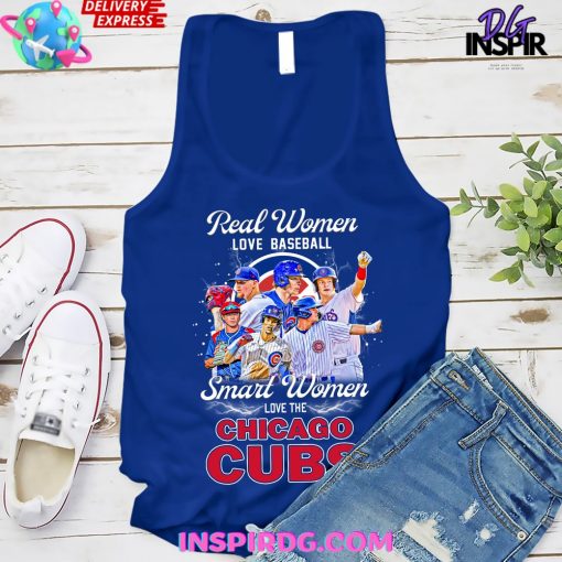 Smart Women Love The Chicago Cubs Premium Shirt