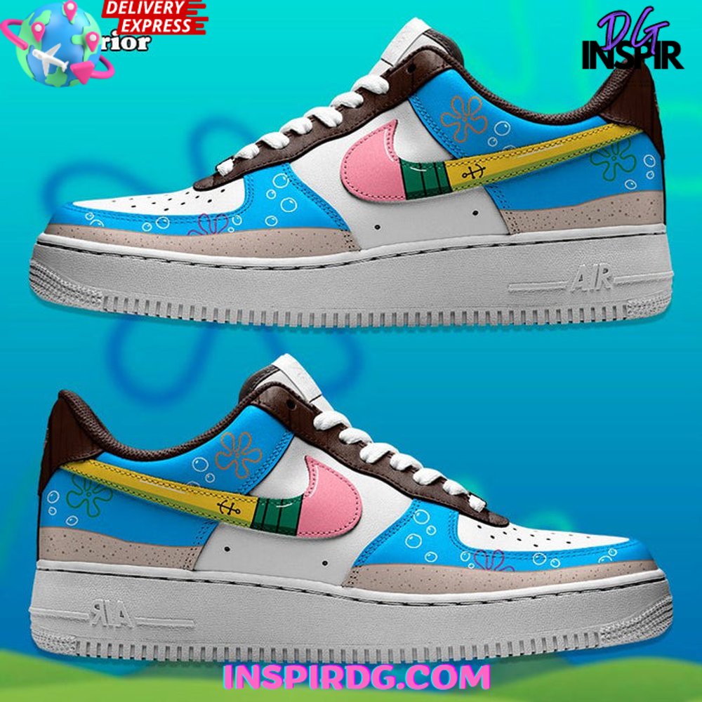 SpongeBob vs Stroke Cartoon Air Force 1 InspirDG