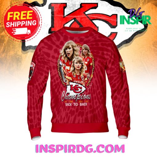 Taylor Swift  Kansas City Super Bowl LVIII Sweatshirt