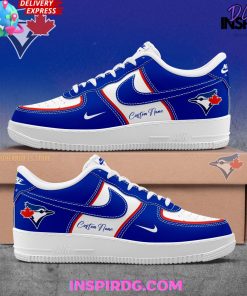 Toronto Blue Jays x Nike Custom Name Air Force 1 InspirDG