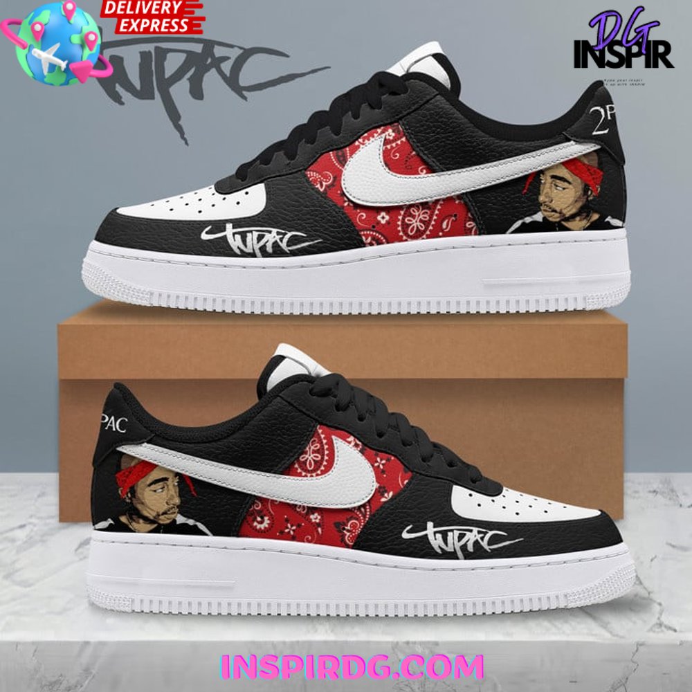 Tupac Shakur New Release Limited Edition Air Force 1 InspirDG