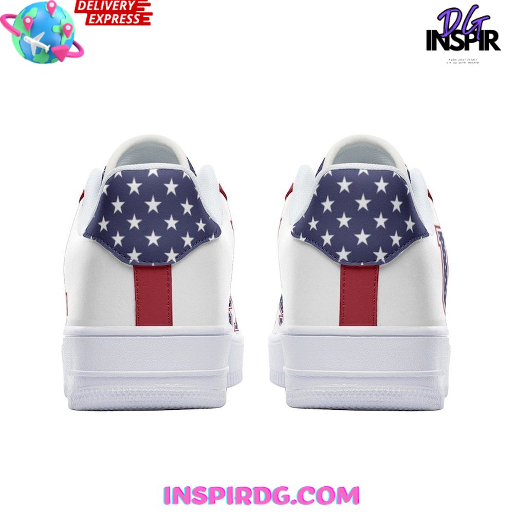 USA Flag 4th of July Independence Air Force 1 Shoes InspirDG