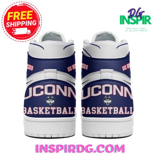 UConn Muskies Basketball Air Jordan 1 High Top