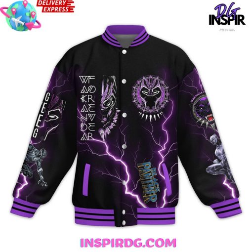 Ultimate Black Panther Wakanda Forever Baseball Jacket