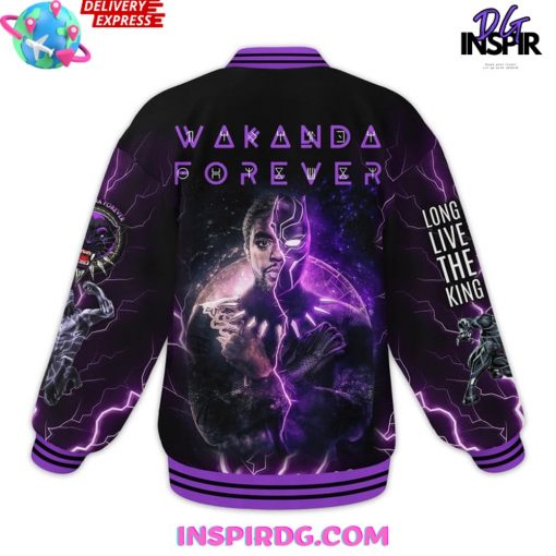 Ultimate Black Panther Wakanda Forever Baseball Jacket