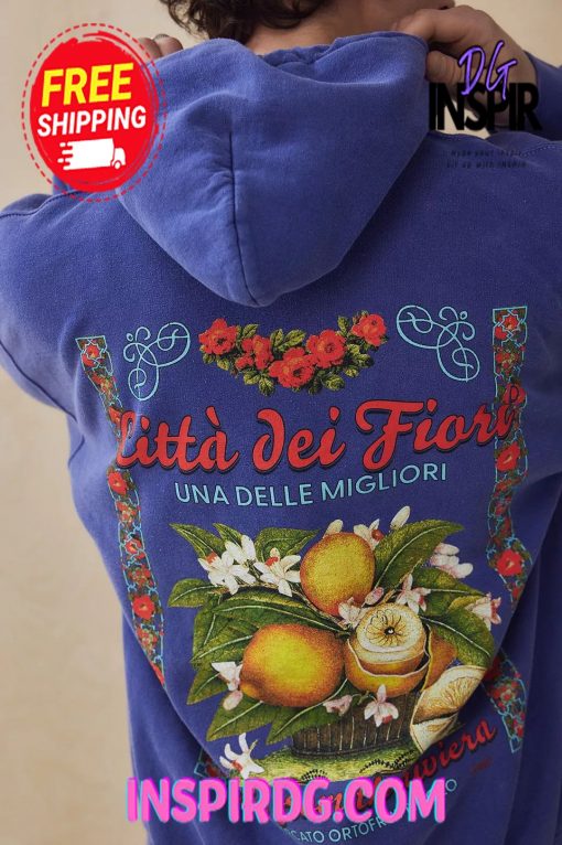 Urban OutFitters UO Citta Dei Fiori Hoodie