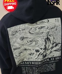 Urban OutFitters UO Hokusai Whirlpool Hoodie