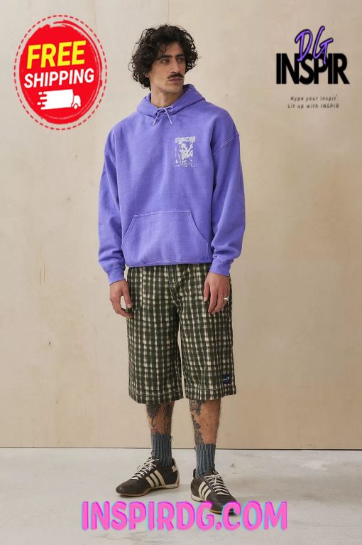 Urban OutFitters UO Japanese Floral Hoodie