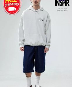 Urban OutFitters UO White Total Solitude Hoodie