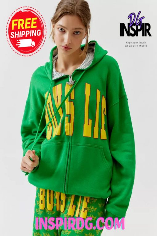 Urban Outfitters Boys Lie Left On Read Harley Hoodie Sweatshirt