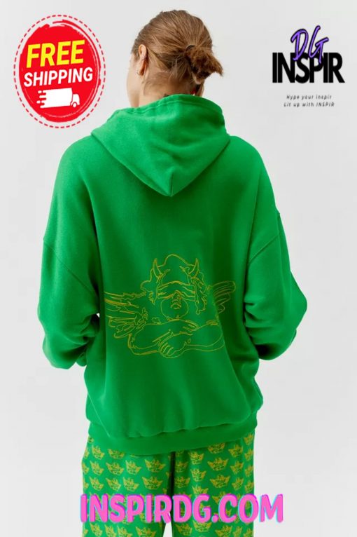 Urban Outfitters Boys Lie Left On Read Harley Hoodie Sweatshirt