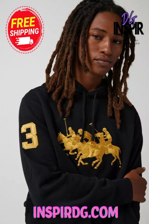Urban Outfitters Polo Ralph Lauren Polo Match Hoodie Sweatshirt