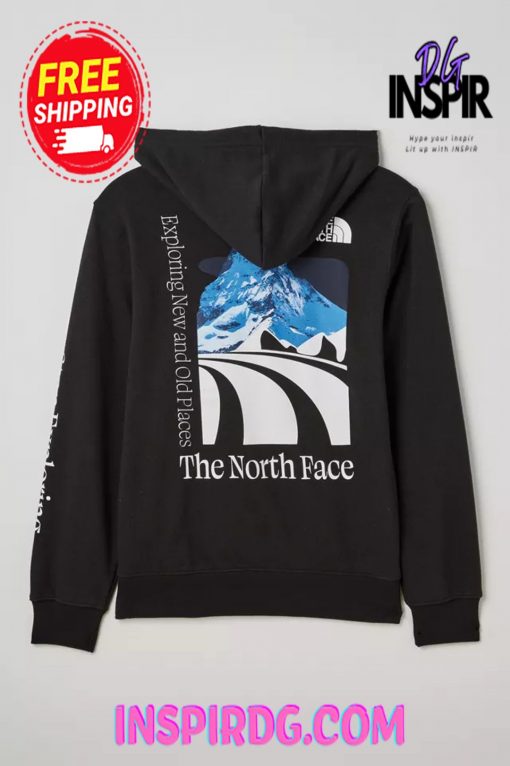 Urban Outfitters The North Face Places We Love Hoodie Sweatshirt