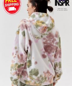 Urban Outfiffters Urban Renewal Remade Dye Tech Hoodie Sweatshirt