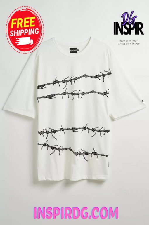 Urban Outfitters AJOBYAJO Barbed Wire Tee