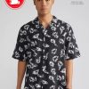 Urban Outfitters Bamboo Cay Vertical Bamboo Shirt