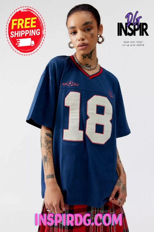 Urban Outfitters Athens Jersey T-Shirt Dress