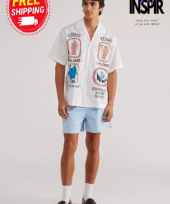 Urban Outfitters ICEBERG Camicia Short Sleeve ButtonDown Shirt