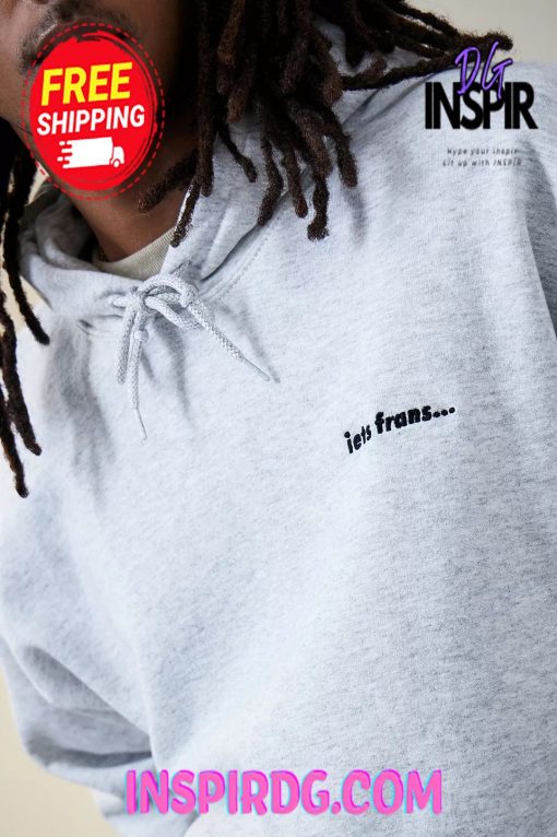 Urban Outfitters Iets Frans Light Grey Hoodie
