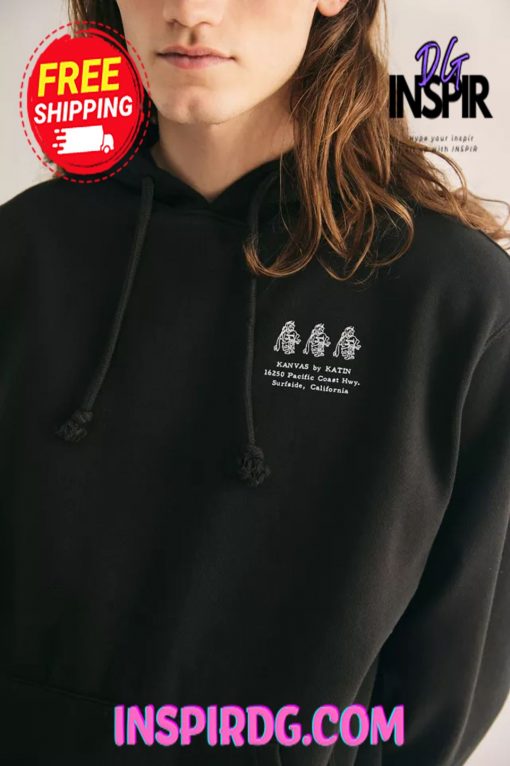 Urban Outfitters Katin Set Graphic Hoodie Sweatshirt