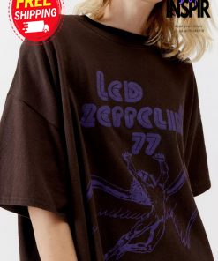 Urban Outfitters Led Zeppelin 77 Tour Oversized Tee