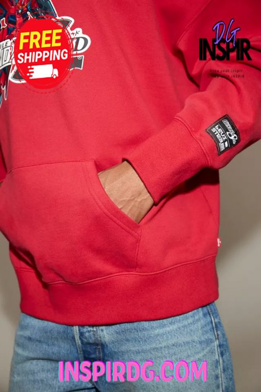Urban Outfitters Levi’s X Gundam SEED Hoodie Sweatshirt