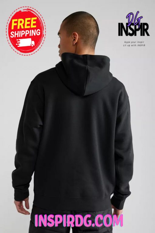 Urban Outfitters New Balance Small Logo Brushed Fleece Hoodie Sweatshirt