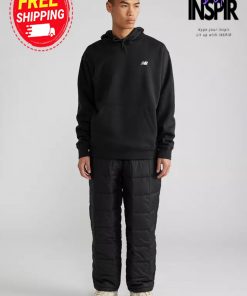 Urban Outfitters New Balance Small Logo Brushed Fleece Hoodie Sweatshirt