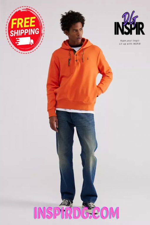 Urban Outfitters Polo Ralph Lauren Expedition Terry Hoodie Sweatshirt