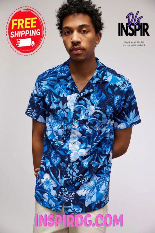 Urban Outfitters Polo Ralph Lauren Spa Terry ButtonDown Shirt