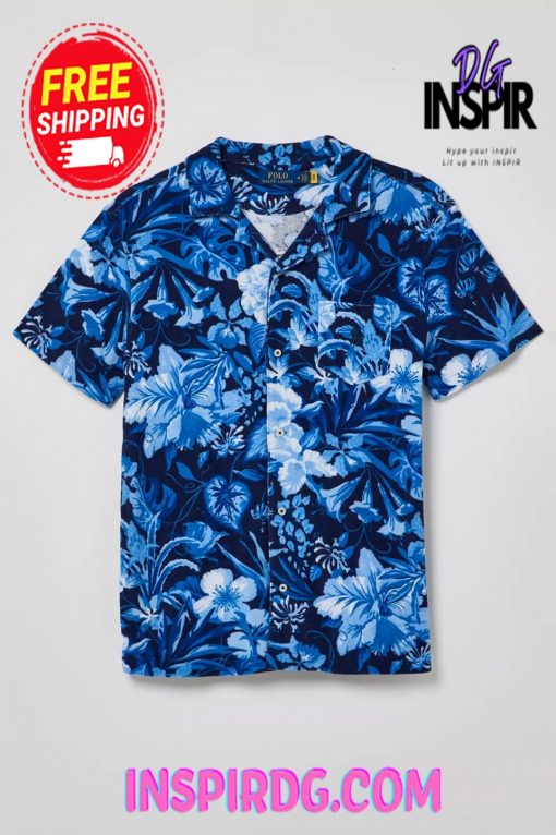 Urban Outfitters Polo Ralph Lauren Spa Terry ButtonDown Shirt