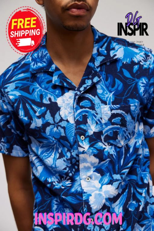 Urban Outfitters Polo Ralph Lauren Spa Terry ButtonDown Shirt