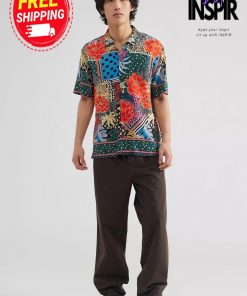 Urban Outfitters Raga Man Highland Short Sleeve Shirt