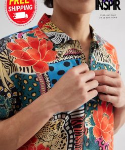Urban Outfitters Raga Man Highland Short Sleeve Shirt